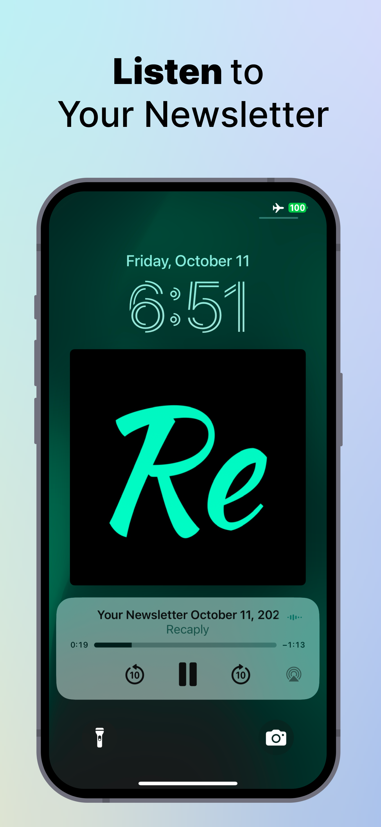 Recaply personalized news app screenshot 4